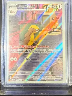 Gumshoos Pokemon 153 MEG Illustration Rare Near Mint Card - Image 3