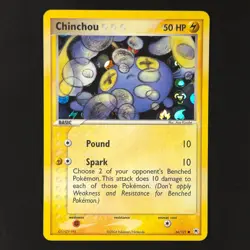 Chinchou 56/101 Holo - Hidden Legends - Pokemon Card - Image 1