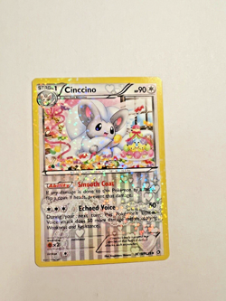 Cinccino Pokemon Trading Card Radiant Collection Legendary Treasures 2013 Holo - Image 1