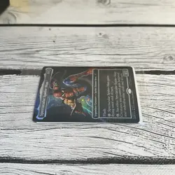 Marvel Legends Battle-Damaged Spectacular Spider-Man Magic The Gathering Card - Image 4