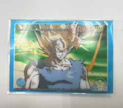 Vintage Dragon Ball Z 1999 JPP/AMADA C-1 Clear Super Saiyan Goku Card - Image 2