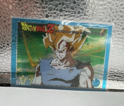 Vintage Dragon Ball Z 1999 JPP/AMADA C-1 Clear Super Saiyan Goku Card - Image 3