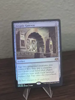 MTG Cryptic Gateway Dominaria Remastered Foil - Image 1