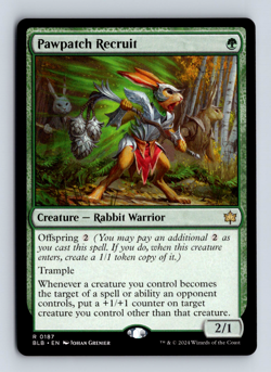 Pawpatch Recruit English Bloomburrow R 187 - Image 1