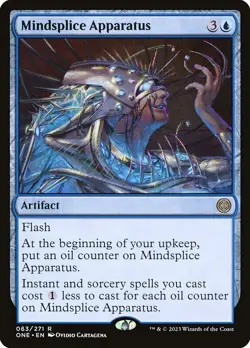 1x Mindsplice Apparatus NM Eng MTG - Phyrexia: All Will Be One - Image 1