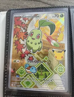 Lot 3 Cartes Pokemon Promo MEP 30 Ans Partenaire 2 Starters Kaiminus Hericendre - Image 3