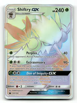 Shiftry GX 169/168 - Celestial Storm - Pokemon Card NM/M - Image 1