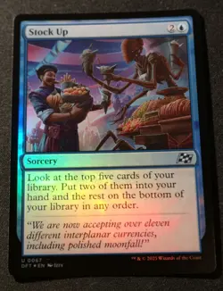Stock Up - Foil - DFT - MTG - NM - EN - 0067 - Image 1