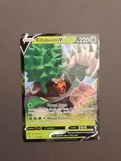Rillaboom V 017/192 - Pokemon - Rebel and Clash - Ultra Rare - Pack Fresh - Image 1