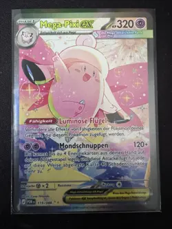 Pokemon Mega Clefable ex 119/088 Perfect Order German SIR ✨🔥 - Image 2