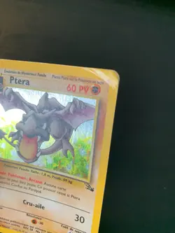 Carte Pokemon : Ptera 1/62 Holo Fossile Edition 2 Wizards Francaise - Image 3