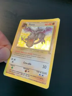 Carte Pokemon : Ptera 1/62 Holo Fossile Edition 2 Wizards Francaise - Image 5