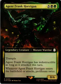 Agent Frank Horrigan (Extended Art) - Foil - R - Legendary Creature - Mutant War - Image 1