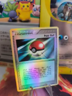 Pokemon Karte Card Pokeball Ex Ruby Saphire Reverse Holo NM-Mint Deutsch Rubin - Image 1