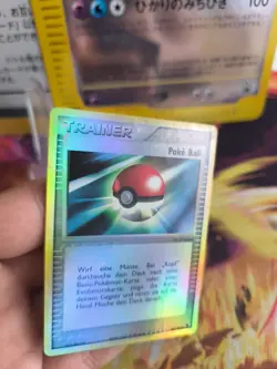 Pokemon Karte Card Pokeball Ex Ruby Saphire Reverse Holo NM-Mint Deutsch Rubin - Image 2