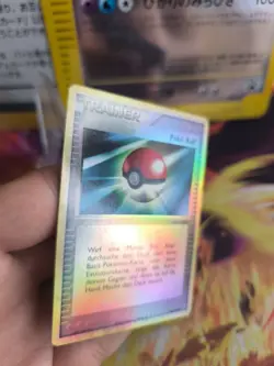 Pokemon Karte Card Pokeball Ex Ruby Saphire Reverse Holo NM-Mint Deutsch Rubin - Image 3