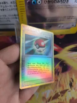 Pokemon Karte Card Pokeball Ex Ruby Saphire Reverse Holo NM-Mint Deutsch Rubin - Image 4