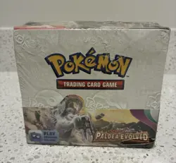 Pokemon Card Scarlet & Violet Paldea Evolved Booster Box 36 Packs ENG OVP Sealed - Image 1