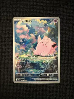 Pokemon Clefairy 094/088 Illustration Rare Perfect Order TCG NM/Mint IR - Image 1