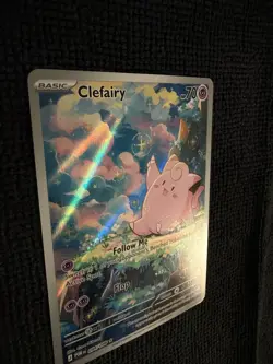 Pokemon Clefairy 094/088 Illustration Rare Perfect Order TCG NM/Mint IR - Image 3