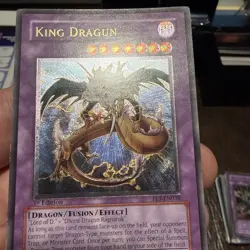 Yugioh King Dragun FET-EN036 Ultimate Rare 1st Ed NM - Image 2