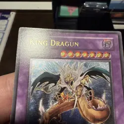 Yugioh King Dragun FET-EN036 Ultimate Rare 1st Ed NM - Image 3
