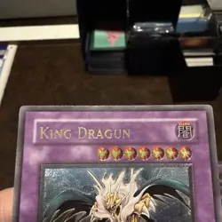 Yugioh King Dragun FET-EN036 Ultimate Rare 1st Ed NM - Image 5
