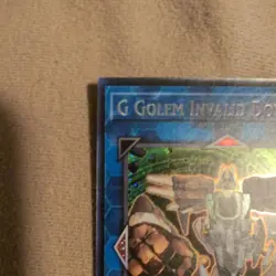 Yugioh G Golem Invalid Dolmen Secret Rare BLCR-EN044 1ST EDITION MINT YU-GI-OH - Image 4