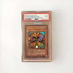YU-GI-OH 2002 LEGEND OF BLUE-EYES EXODIA THE FORBIDDEN ONE LOB 124 PSA 9 - Image 1