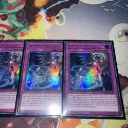 DOMINUS IMPULSE x3 PLAYSET MZMU-EN126 ULTRA RARE 1st EDITION YUGIOH - Image 3