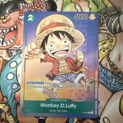One Piece CCG Monkey.D.Luffy P-037 Promo Character Regular English Namco - Image 1