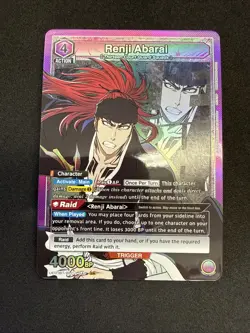 Union Arena: Bleach - Renji Abarai (SR) - UE01BT/BLC-1-047 - Image 1