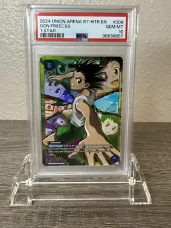 Gon Freecs 1 Star PSA 10 GEM MINT Union Arena - Image 1