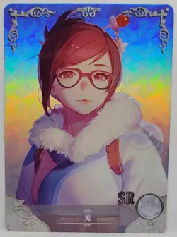 Overwatch Mei Holo Foil Goddess Story Collection Trading Card SR - Image 1
