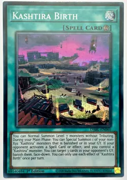 DABL-EN060 Kashtira Birth - Super Rare 1st Edition Near Mint YuGiOh Card - Image 1