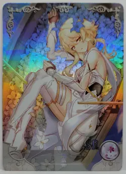 Genshin Impact Lumine Holo Foil Goddess Story Collection Trading Card SR - Image 1