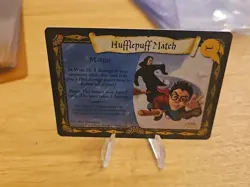 Harry Potter Hufflepuff Match Holo Foil No 3 Promo Trading Card Excellent Wizard - Image 4