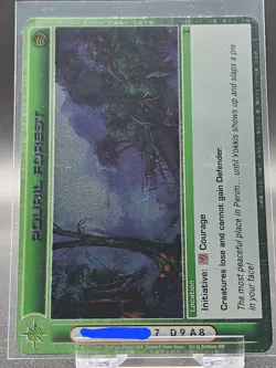 Chaotic Card : Pouril Forest Turn Of The Tide Rare Location - Image 1