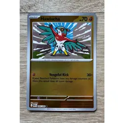 Pokemon Hawlucha 046/088 - ME03: Perfect Order Common Reverse Holo Card NM - Image 1