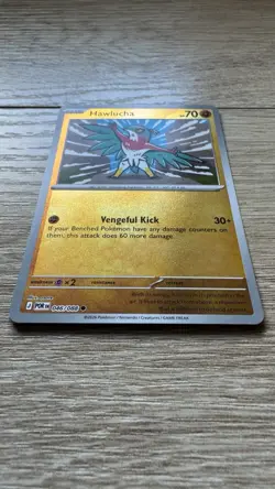 Pokemon Hawlucha 046/088 - ME03: Perfect Order Common Reverse Holo Card NM - Image 2