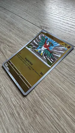 Pokemon Hawlucha 046/088 - ME03: Perfect Order Common Reverse Holo Card NM - Image 3
