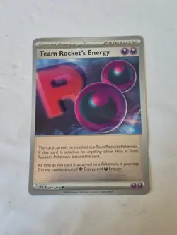 Team Rocket's Energy 217/217 Uncommon Ascended Heroes Pokemon Reverse Holo NM - Image 1