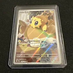 Pokemon TCG Joltik Card Paradox Rift 196/182 Yamper Cute Minty Illustration Rare - Image 2