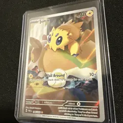 Pokemon TCG Joltik Card Paradox Rift 196/182 Yamper Cute Minty Illustration Rare - Image 3