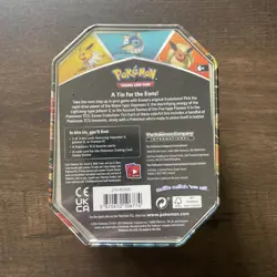Pokemon TCG JolteonV Eevee Evolutions Tin Factory Sealed 820650809057 - Image 2