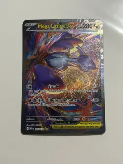 MEGA LATIAS EX 181/132 MEGA EVOLUTION SIR POKEMON NM - Image 1