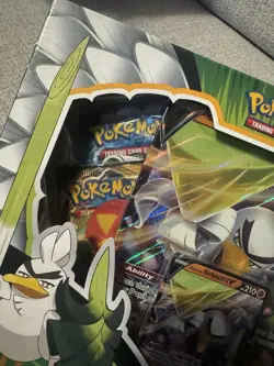 Pokemon TCG Galarian Sirfetch’d V Box - Factory Sealed (Evolutions) - Image 2
