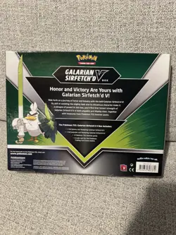 Pokemon TCG Galarian Sirfetch’d V Box - Factory Sealed (Evolutions) - Image 4