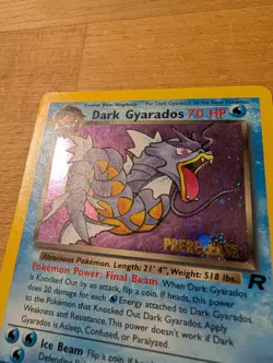 Pokemon Dark Gyarados Wotc Promo Prerelease Holo 08/82 70 HP English 2000 - Image 4