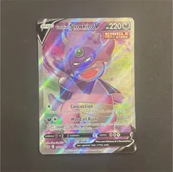 Pokemon Galarian Slowking V 178/198 Full Art Chilling Reign NM - Image 1